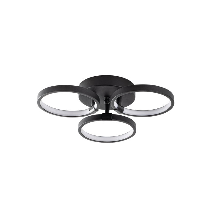 Opviq Halka-13310 Lámpara de araña de metal negra Opviq Halka-13310 Lámpara de araña de metal negra